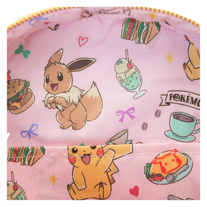 Loungefly - Pokemon Cafe Pikachu & Eevee Mini Backpack