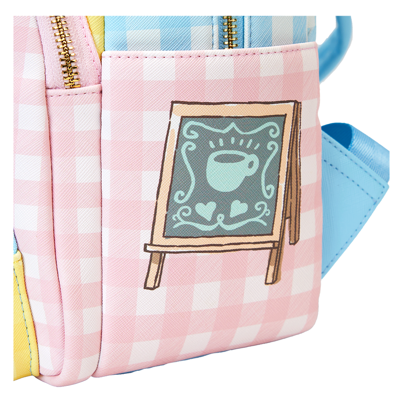 Loungefly - Pokemon Cafe Triple Pocket Mini Backpack