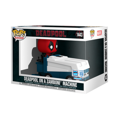 Funko Pop! Rides: Marvel - Deadpool On Zamboni Machine #1443 [2024 NYCC Fall Convention Exclusive]