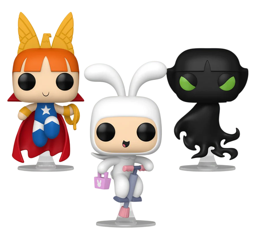 Funko Pop! Television: Powerpuff Girls - Liberty Belle / Harmony Bunny / Mange 3pk [2025 New York Comic Con NYCC Official Convention Exclusive] *PREORDER*