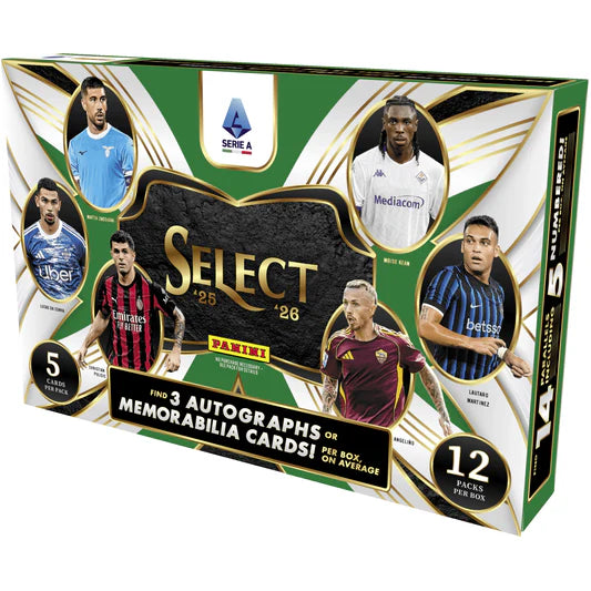 Panini: Select - Series A 2025-2026 Soccer Hobby Box