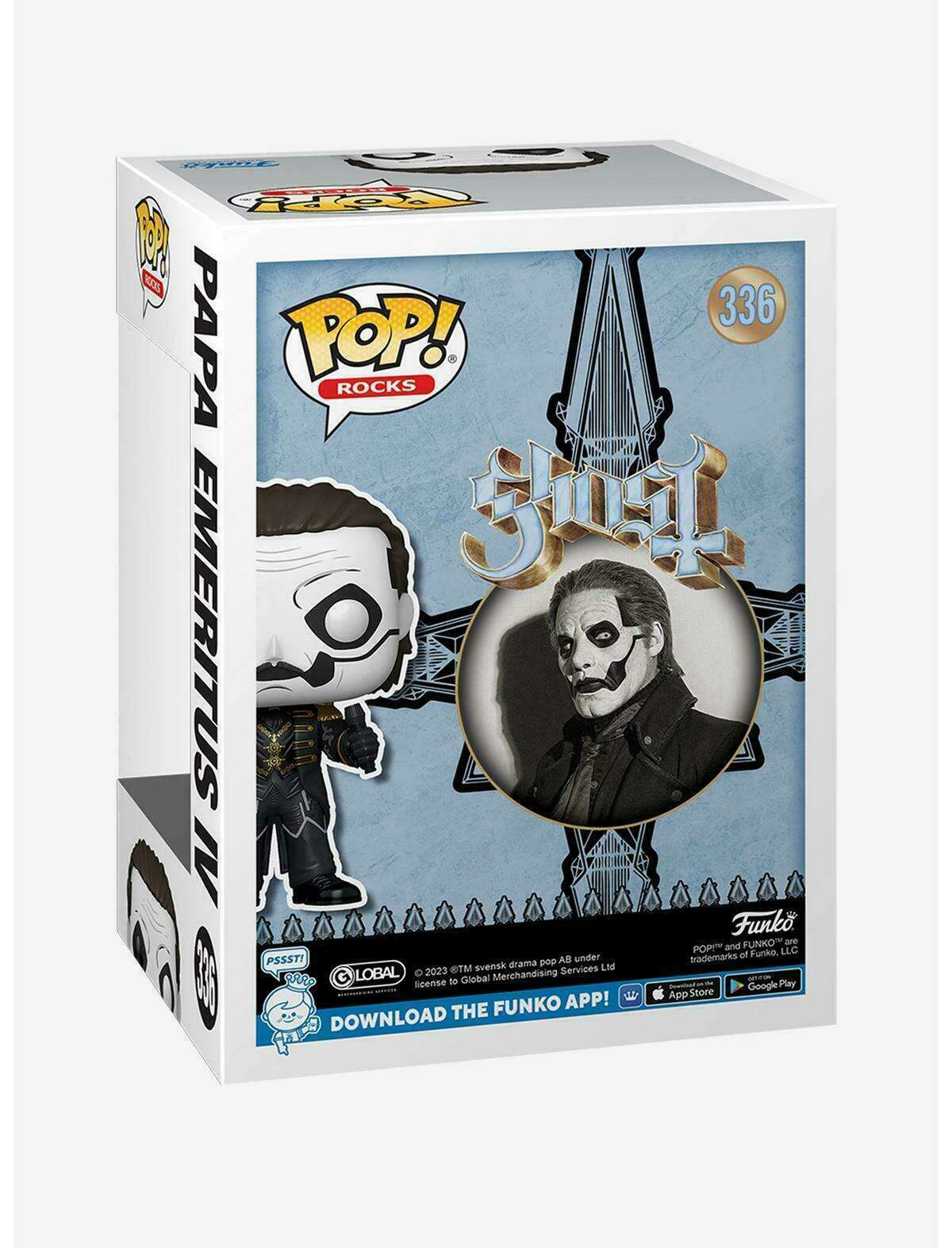 FUNKO POP! ROCKS: GHOST - PAPA EMERITUS IV #336