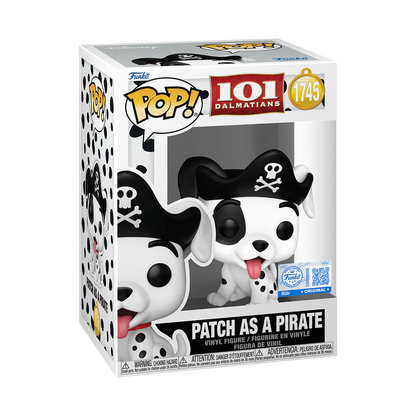 Funko Pop! Disney: 101 Dalmatians - Patch As A Pirate #1745 [Funko Special Edition - Specialty Series Exclusive]