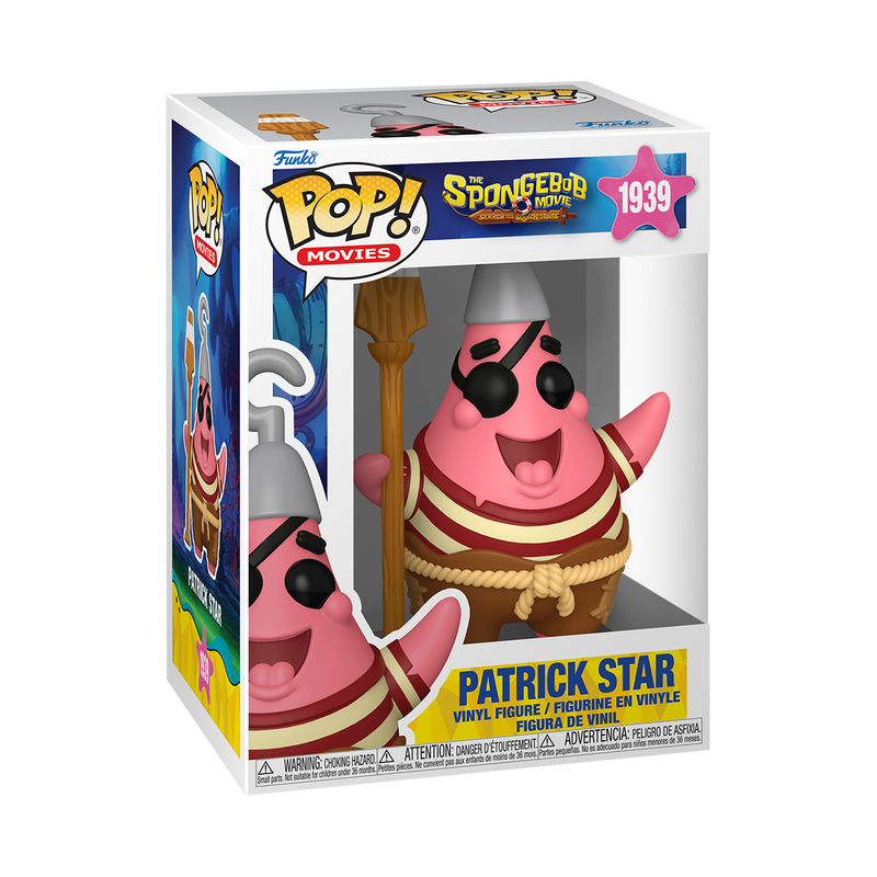Funko Pop! Television: Spongebob Squarepants - Spongebob (Pirate) / Spongebob (Flying Dutchman) / Gary (Pirate) / Patrick (Pirate) / Mr. Krabs (Pirate) / Squidward (Pirate)
