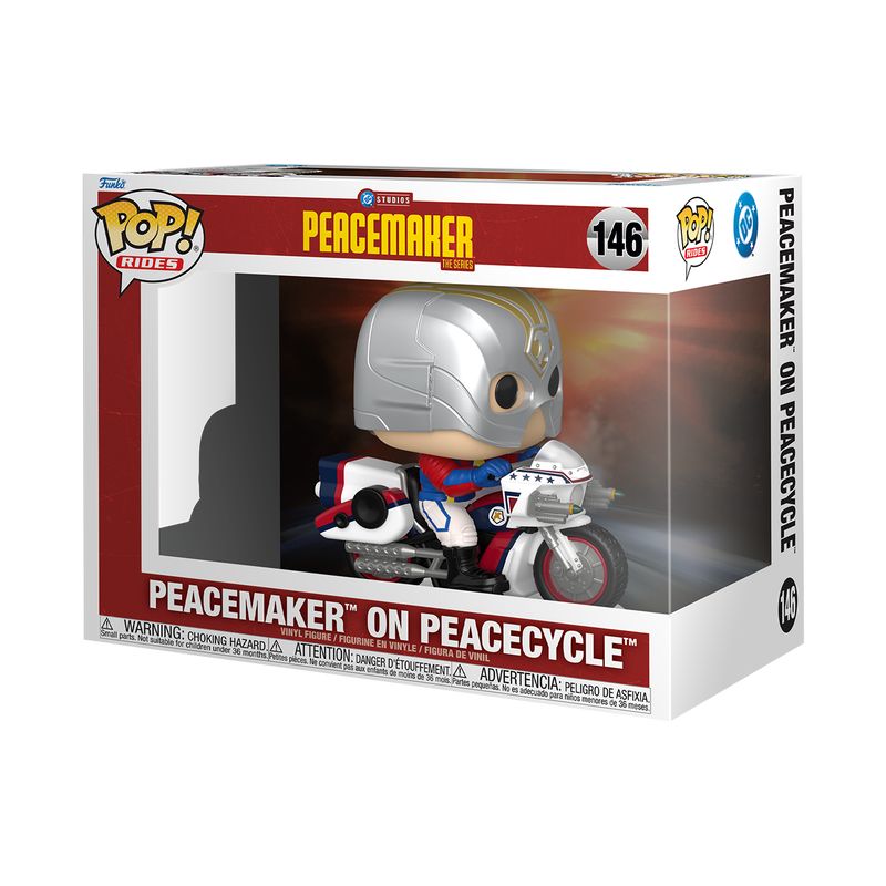 Funko Pop! DC - Deluxe Rides! Peacemaker On Peacecycle #146 *PREORDER*