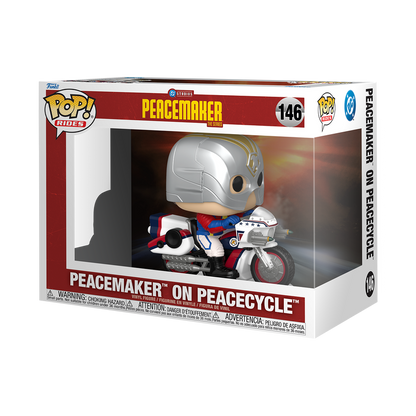 Funko Pop! DC - Deluxe Rides! Peacemaker On Peacecycle #146 *PREORDER*