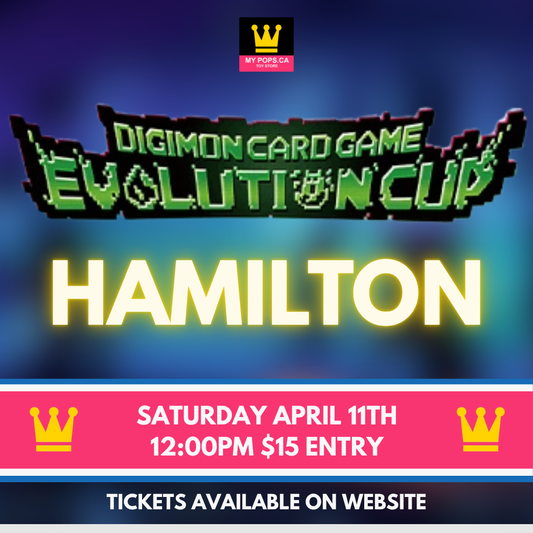 Digimon Evolution Cup 2026 Vol.1 (Hamilton) - Saturday, April 11th @ 12:00PM