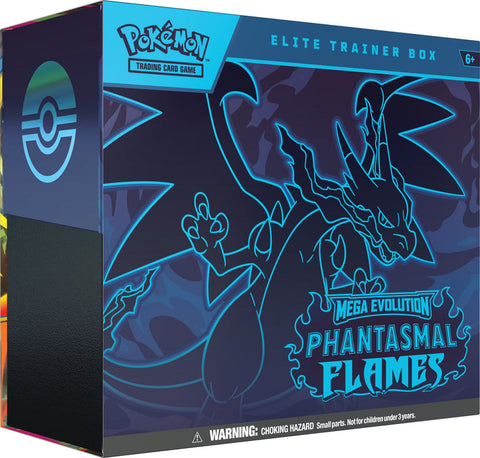 Pokemon TCG: Mega Evolution - Phantasmal Flames Elite Trainer Box (ETB) *PRE-ORDER*