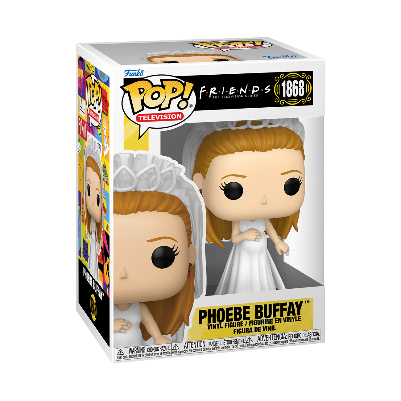 Funko Pop! Television: Friends (Wedding Gowns) - Rachel Green / Phoebe Buffay / Monica Geller