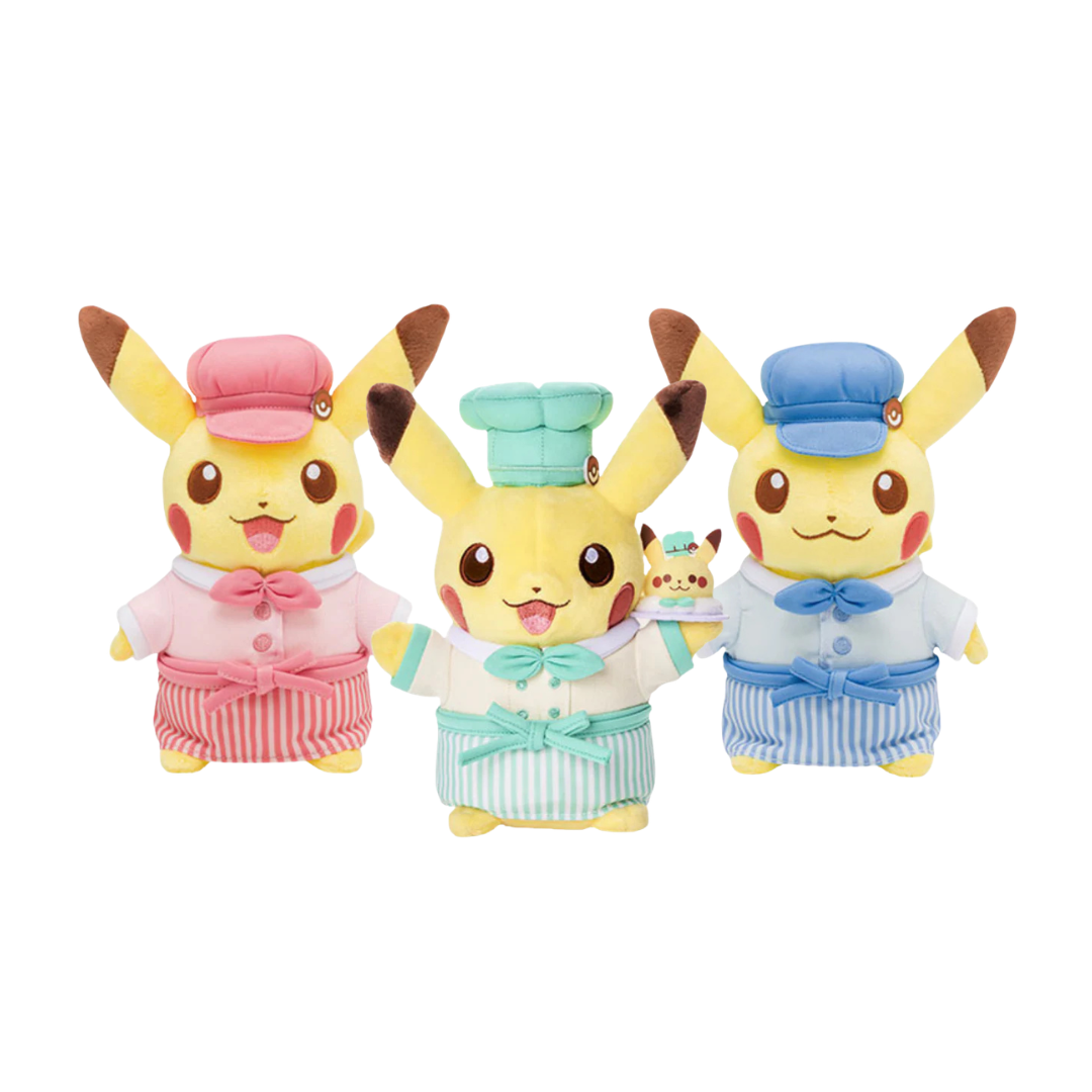 Pokemon Cafe - Pikachu Sweets Plush Doll *PREORDER*