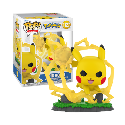 Funko Pop! Games: Pokemon - Premium! Pikachu #1127