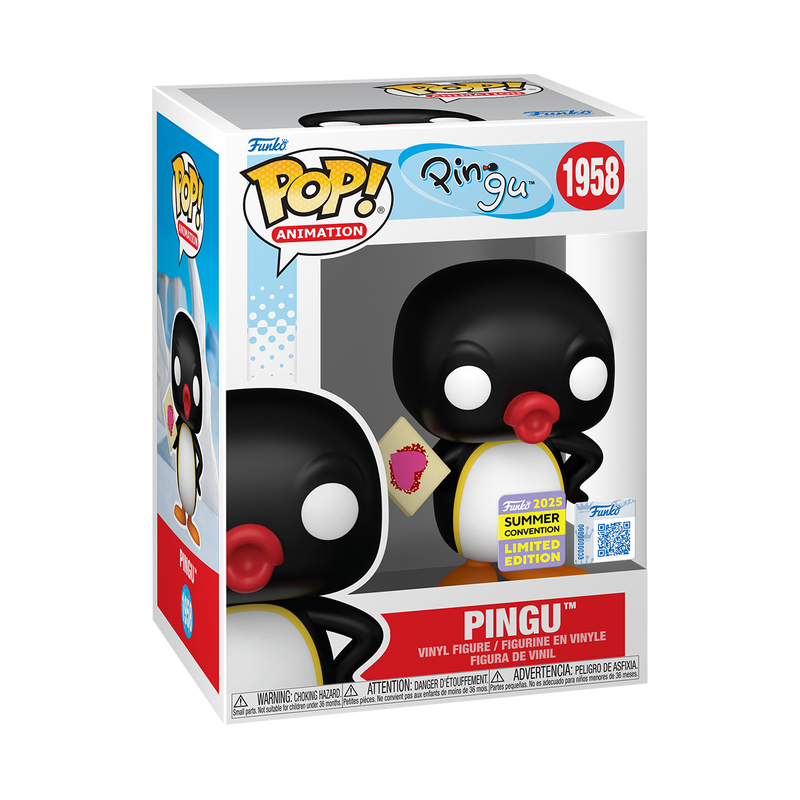Funko Pop! Television - Pingu #1958 [2025 SDCC Summer Convention Exclusive] *PREORDER*