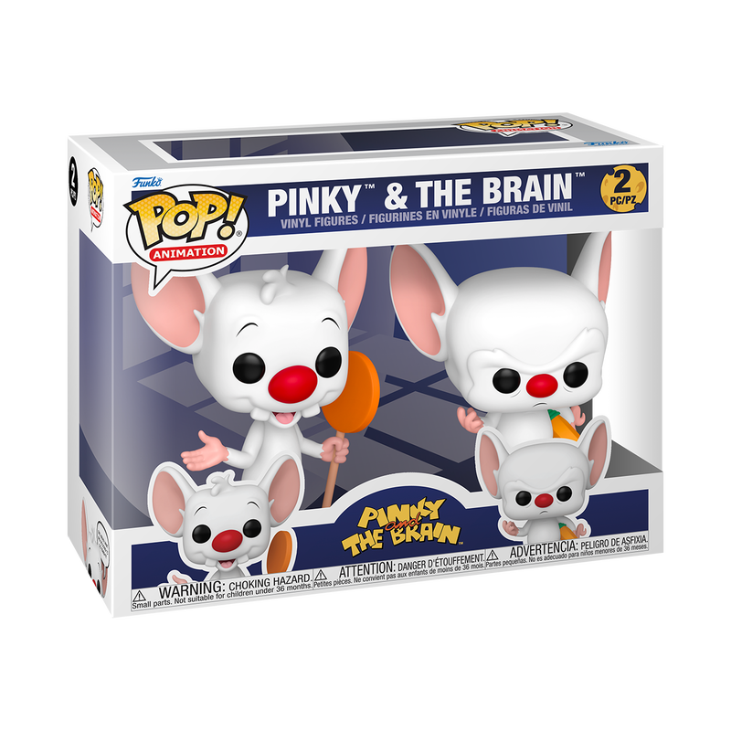 Funko Pop! Animation: Pinky And The Brain - Pinky & The Brain 2pk