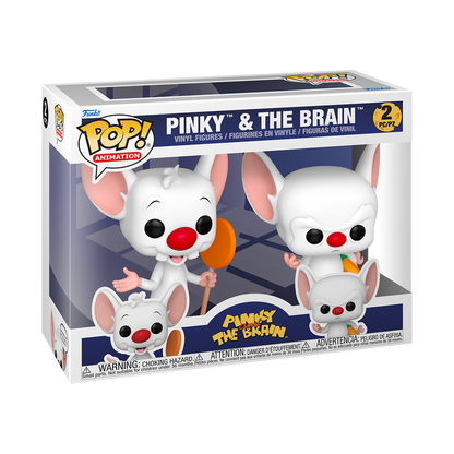 Funko Pop! Animation: Pinky And The Brain - Pinky & The Brain 2pk