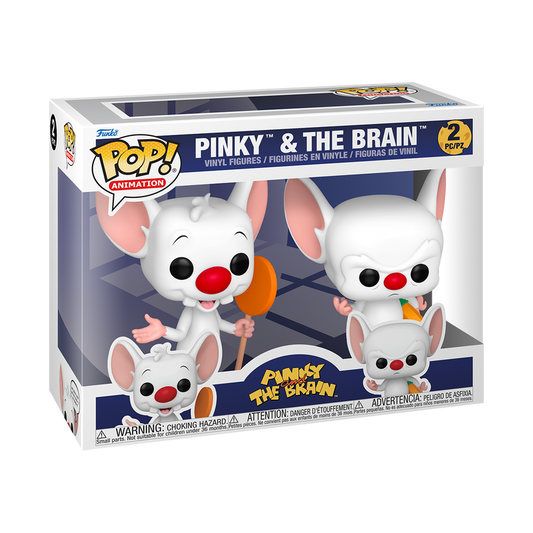 Funko Pop! Animation: Pinky And The Brain - Pinky & The Brain 2pk