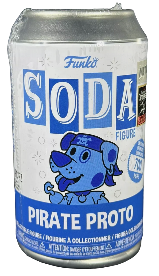 Funko Soda! Funko - Pirate Proto (Blue - Metallic) [LIMITED 700PCS]