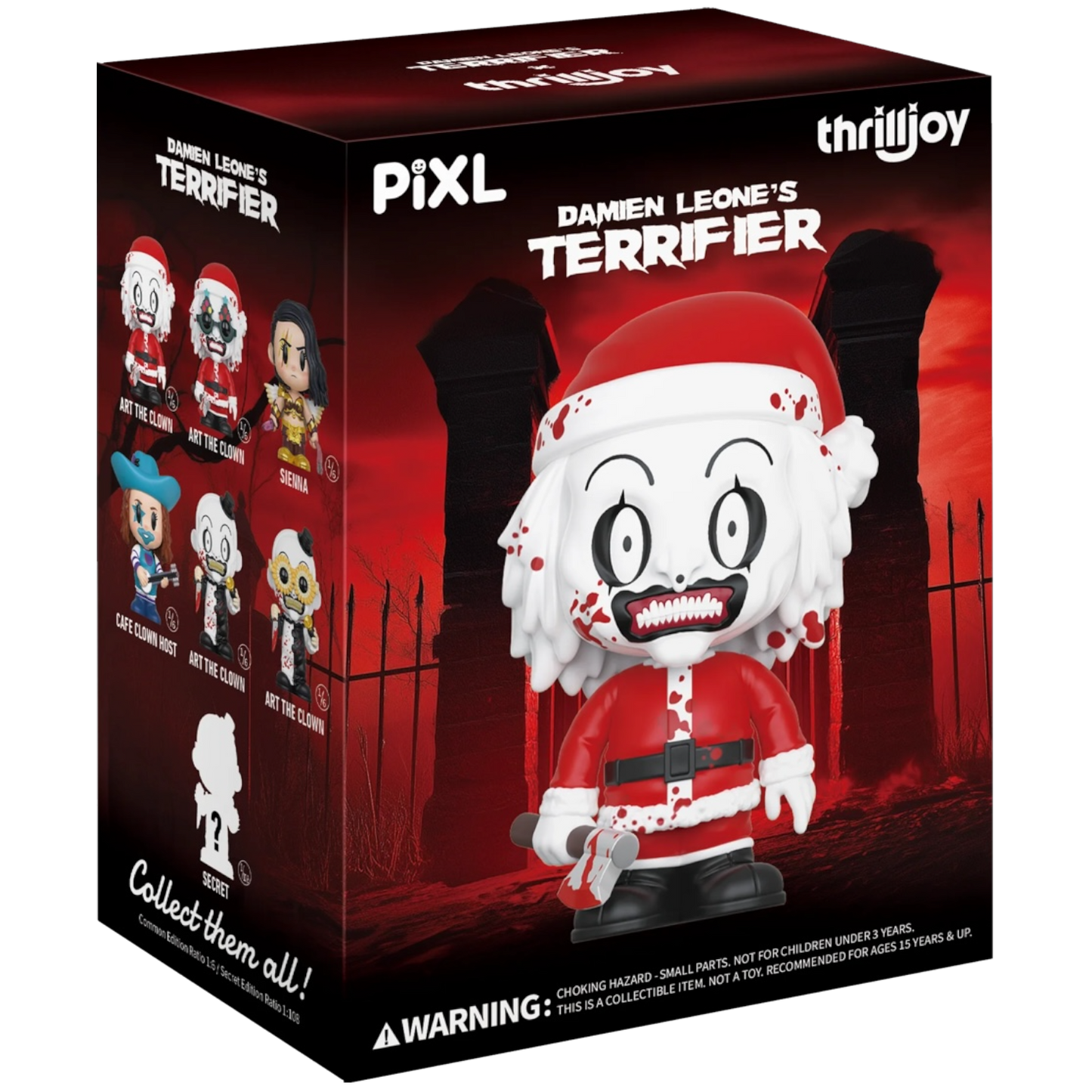 Thrilljoy: PIXL - Terrifier Series Figure Blind Box