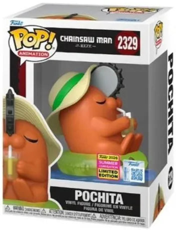 Funko Pop! Anime: Chainsaw Man - Pochita #2329 [2026 Shared Summer Convention Exclusive]