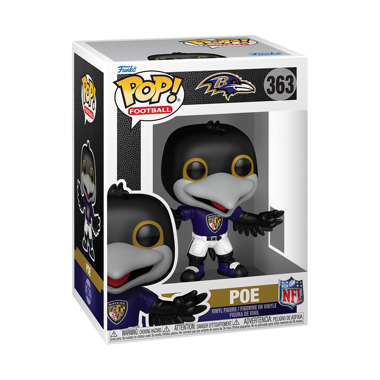 Funko Pop! Sports: NFL - Staley Da Bear / Swoop / Toro / Roary / Poe / KC Wolf / Billy Buffalo *PREORDER*