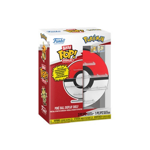 Funko Pop! Games: Pokemon - Bitty Pop! Pokeball Display Shelf
