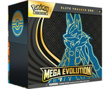 Pokemon TCG: Mega Evolution - Base Set Mega Gardevoir / Mega Lucario Elite Trainer Box (ETB) *PREORDER*