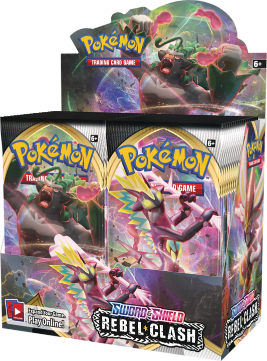 Pokemon TCG: Sword & Shield - Rebel Clash Booster Box