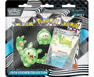 Pokemon TCG: Scarlet & Violet - Black Bolt & White Flare Tech Sticker ...