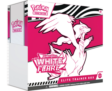 Pokemon TCG: Scarlet & Violet - Black Bolt & White Flare Elite Trainer Box
