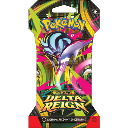 Pokemon TCG: Mega Evolution - Delta Reign Single Sleeved Booster Pack *PREORDER*