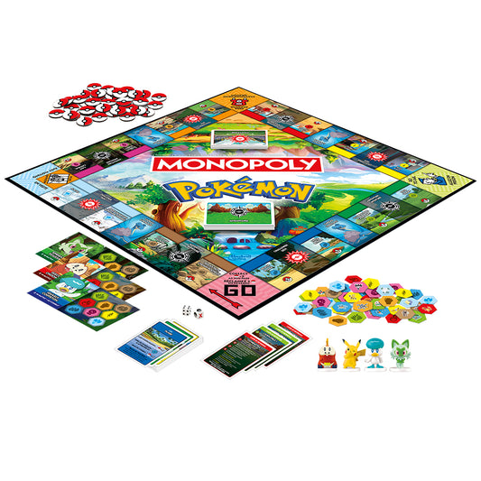Monopoly - Pokemon (Bilingual Edition) Board Game