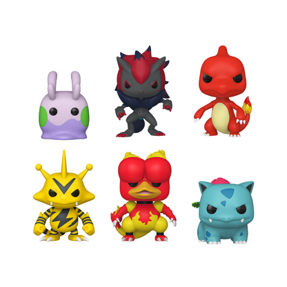 Funko Pop! Games: Pokemon - Goomy / Magmar / Zoroark / Ivysaur / Charmeleon / Electabuzz