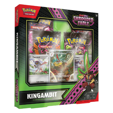 Pokemon SV Shrouded Fable Kingambit Illustration Collection Box *PREORDER*