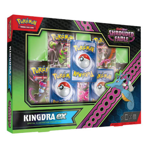 Pokemon TCG: Scarlet & Violet - Shrouded Fable Kingdra ex Special Illustration Collection Box Set