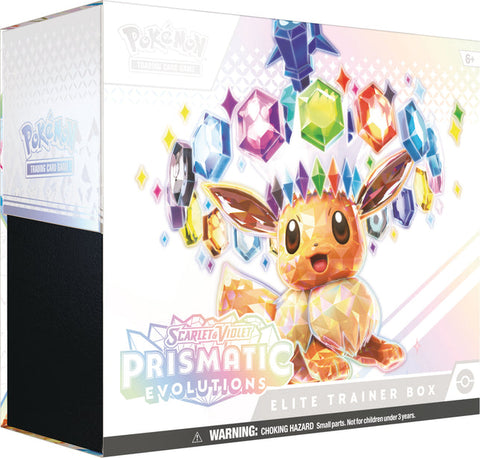 Pokemon TCG: Scarlet & Violet - Prismatic Evolutions Elite Trainer Box (ETB)
