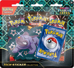 Pokemon TCG: Scarlet & Violet - Paldean Fates Tech Sticker Collection (Fidough / Greavard / Maschiff)