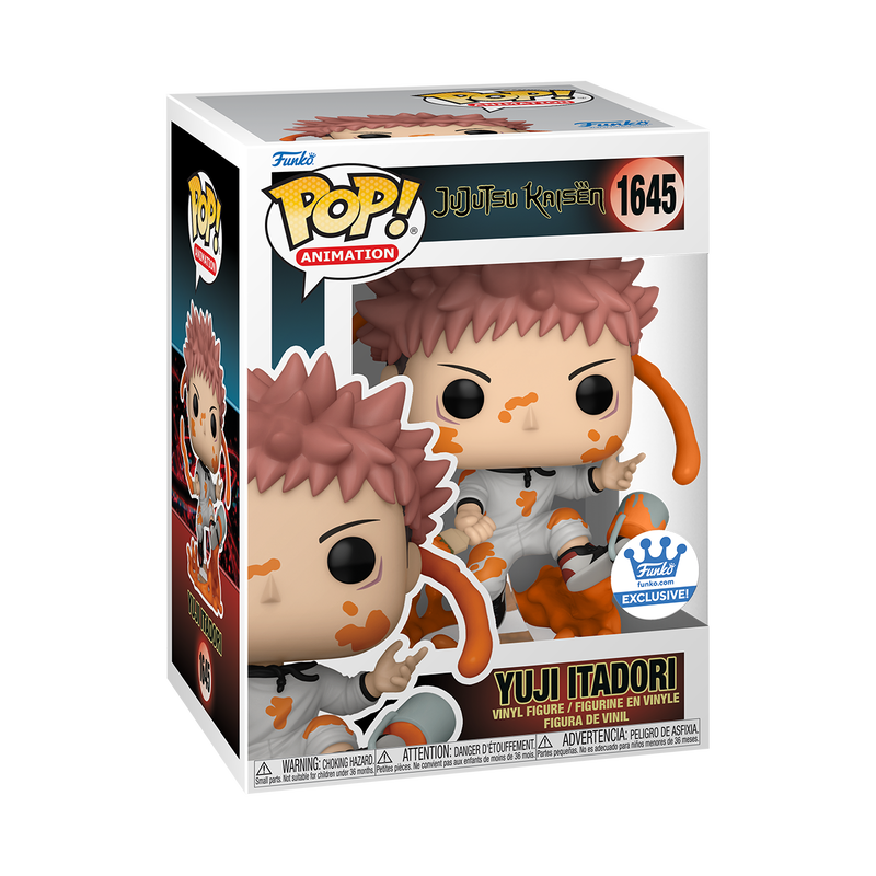 Funko Pop! Anime: Jujutsu Kaisen - Yuji Itadori (with Paint Can) #1645 [Funko Shop Exclusive]