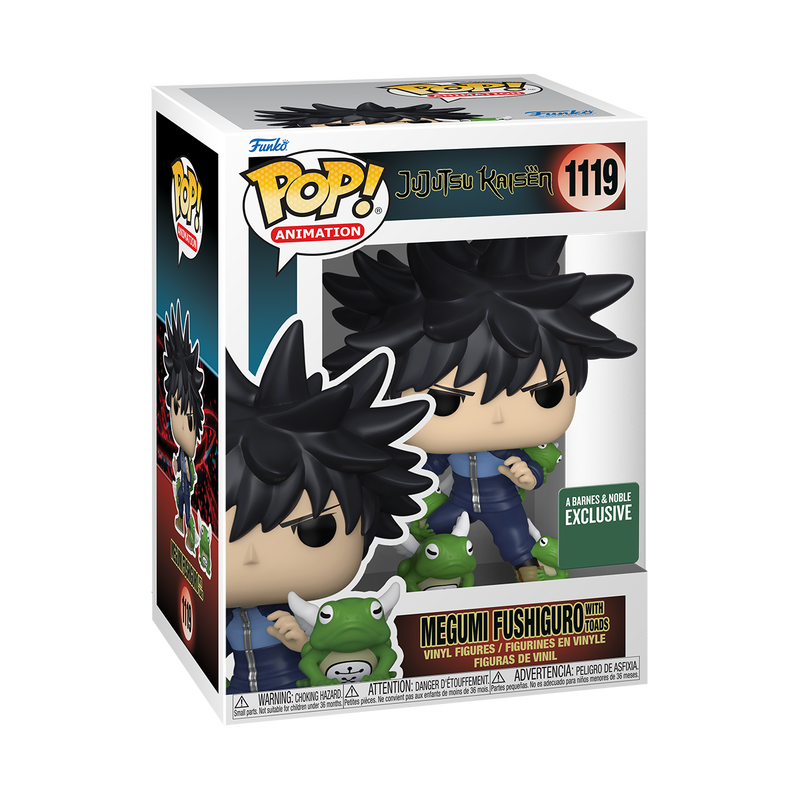 Funko Pop! Animation: JUJUTSU KAISEN MEGUMI WITH TOADS [BARNES NOBLE] #1119