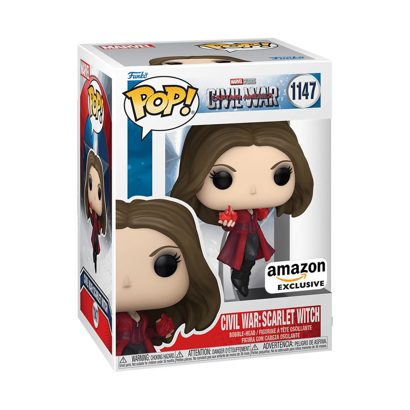 Funko Pop! MARVEL CIVIL WAR SCARLET WITCH #1147 [AMAZON EXCLUSIVE] *PREORDER*