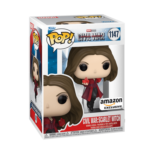 Funko Pop! MARVEL CIVIL WAR SCARLET WITCH #1147 [AMAZON EXCLUSIVE] *PREORDER*
