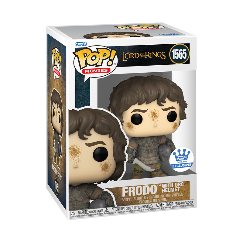Funko Pop! Movies - The Lord of the Rings - Frodo with Orc Helmet