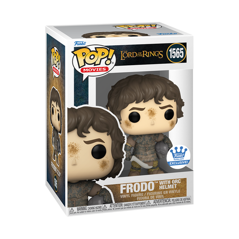 Funko Pop! Movies - The Lord of the Rings - Frodo with Orc Helmet #1565 [Funko Shop Exclusive] **PREORDER**