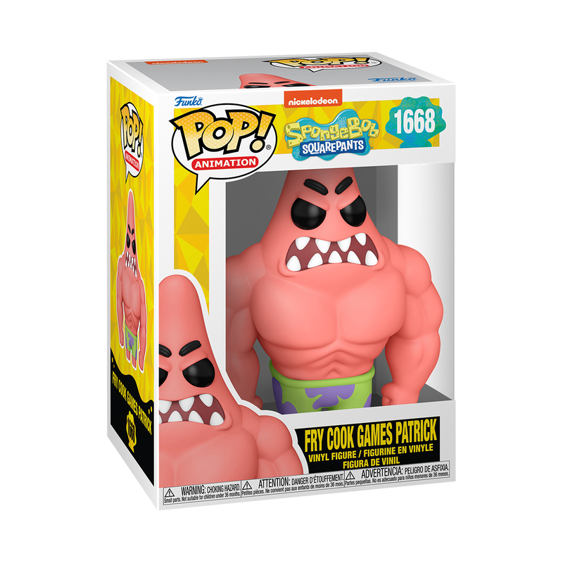 Funko Pop! Nickelodeon: Spongebob Squarepants - Spongebob with Suds / Ripped Pants / Krusty Krab Pizza / Fry Cook Games Patrick / Caveman / Doodlebob / Glove World *PREORDER*