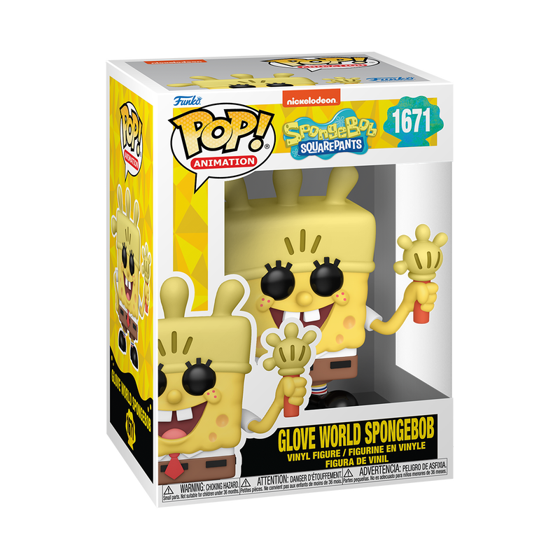 Funko Pop! Nickelodeon: Spongebob Squarepants - Spongebob with Suds / Ripped Pants / Krusty Krab Pizza / Fry Cook Games Patrick / Caveman / Doodlebob / Glove World *PREORDER*
