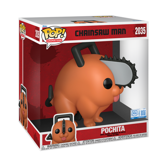 Funko Pop! Anime: Chainsaw Man - Jumbo 10" Pochita #2035 [Funko Special Edition] *PREORDER*