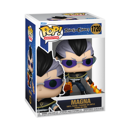 Funko Pop! Anime: Black Clover - William Vangeance #1718 / Leopold Vermillion #1719 / Magna Swing #1720 / Secre #1721 / Vanessa Enoteca #1722 **PREORDER**