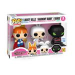 Funko Pop! Television: Powerpuff Girls - Liberty Belle / Harmony Bunny / Mange 3pk [2025 New York Comic Con NYCC Official Convention Exclusive] *PREORDER*