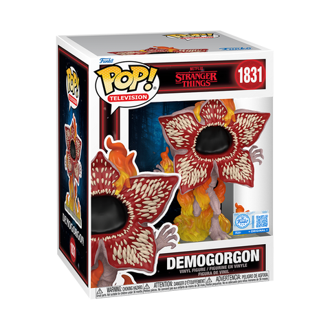 Funko Pop! Television: Stranger Things - Premium! Demogorgon (On Fire) #1831 [Funko Special Edition] *PREORDER*
