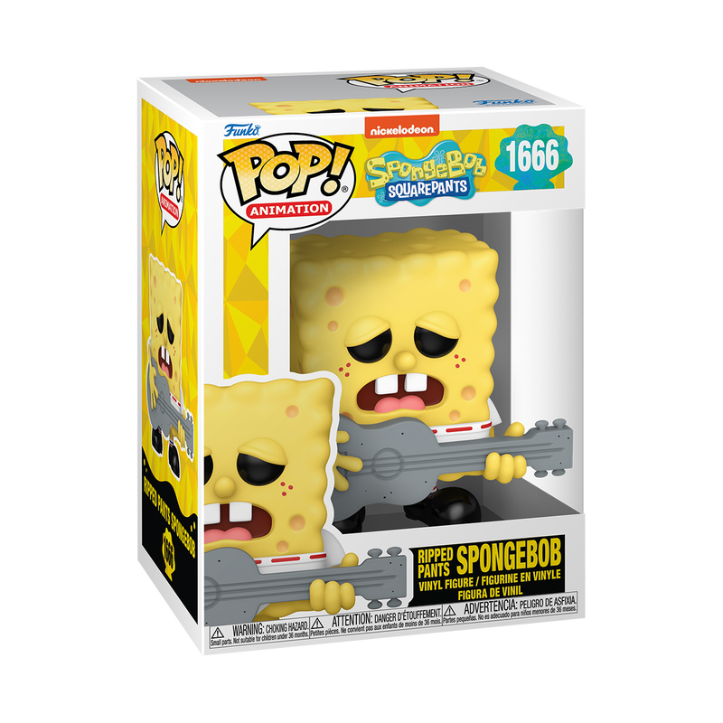 Funko Pop! Nickelodeon: Spongebob Squarepants - Spongebob with Suds / Ripped Pants / Krusty Krab Pizza / Fry Cook Games Patrick / Caveman / Doodlebob / Glove World *PREORDER*