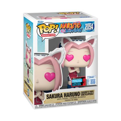 Funko Pop! Anime: Naruto Shippuden - Sakura (Sasuke's Paw Encyclopedia) #2054 [Shared Convention Sticker 2025 NYCC] *PREORDER*
