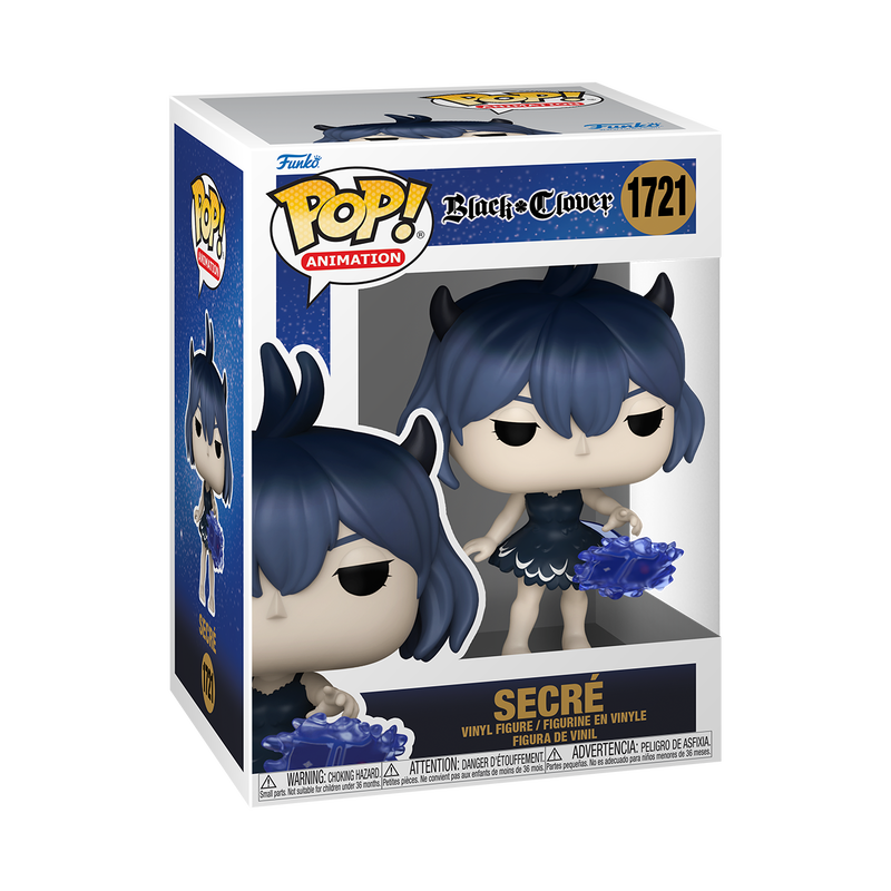 Funko Pop! Anime: Black Clover - William Vangeance #1718 / Leopold Vermillion #1719 / Magna Swing #1720 / Secre #1721 / Vanessa Enoteca #1722 **PREORDER**
